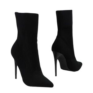 Steve Madden Black Heeled Boots